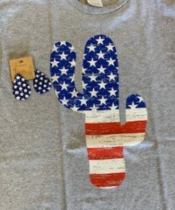 JJs Designs Cactus Patriot T-Shirt