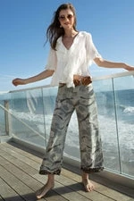 P.O.L Grey Camoflage Pants Ladies