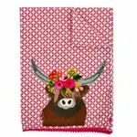Decor Karma Living~ Stylish Highland Cow Tea Towel