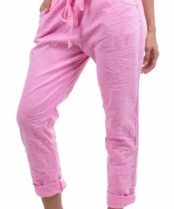Gigi Moda Bottoms CATERINA COTTON PANTS (6 Colors)