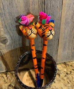 Accessories Paper Mache Ink Pens By Consuela