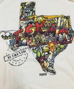 XOXO Art Ladies XOXO Texas T-Shirt
