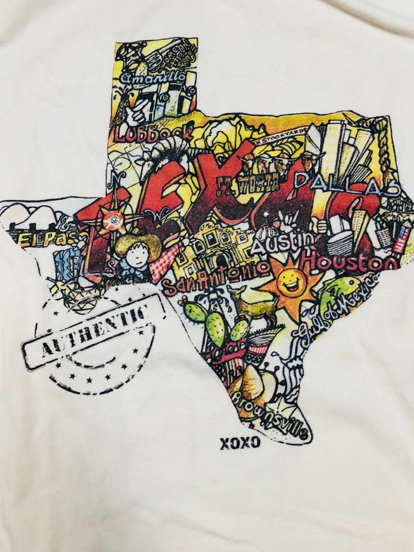 XOXO Art Ladies XOXO Texas T-Shirt