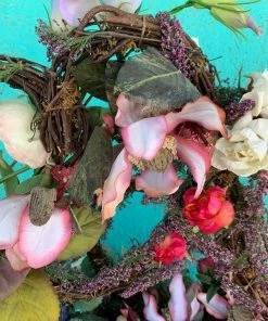 JJs Designs Decor Spring Floral Basket