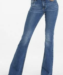DEAR JOHN DENIM ROSA HIGH RISE FLARE JEANS HONOLULU DPM52A162HLL