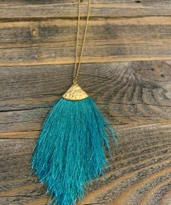 JJs Designs Accessories Thread Tassel Necklace