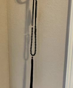 J Forks Designs J Forks Beaded Fringe Necklace