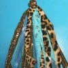 JJs Designs Cheetah And Turquoise Tassel Accessories