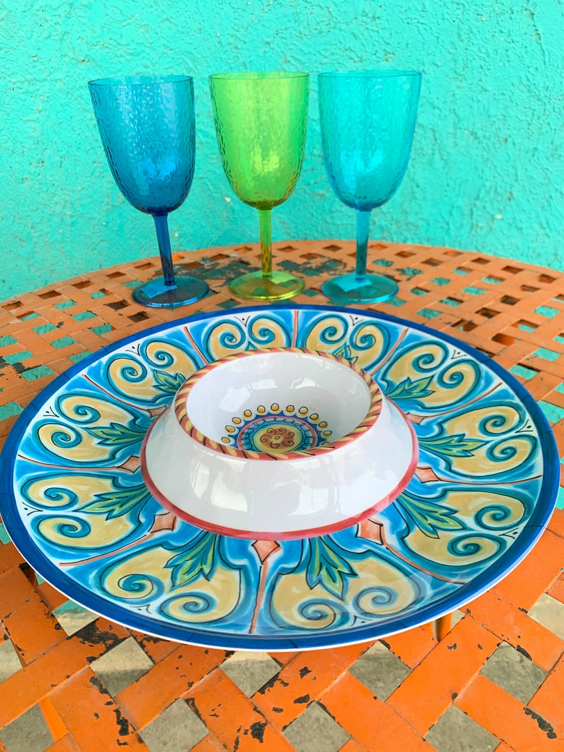 Certified International Melamine Stemware