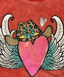 L & B Angel Cowgirl T Shirt