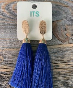 JJs Designs & Boutique Gold Stud W/Tassel Accessories