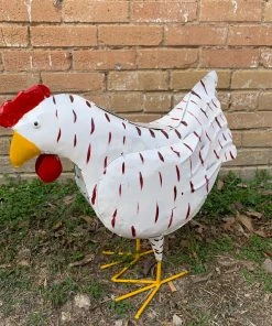 The Iron Man Medium Metal Chicken