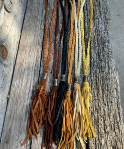 Art By Amy Braided Leather Tassel Accessories