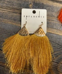 JJs Designs & Boutique Teardrop Thread Earrings Accessories