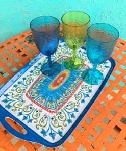 Certified International Melamine Stemware