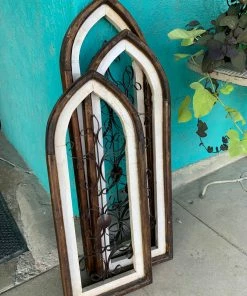 The Iron Man White Church Windows 3 Sizes