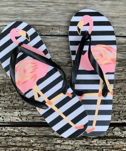 Avenue 9 Ladies Tropical Flip Flops