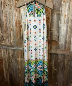 LILYPAD Plus Aztec Tank Dress Ladies