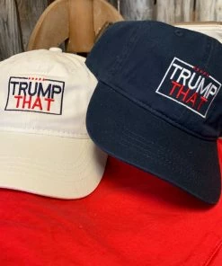 Texas True Threads Ball Caps Patriotic Trump That Cap