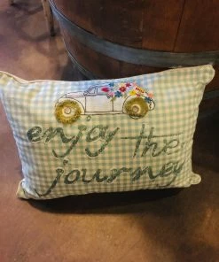 Cypress Homes Decor Enjoy The Journey Pillow