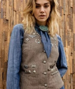 Double D Ranchwear Double D Ranch Pin Collector Vest