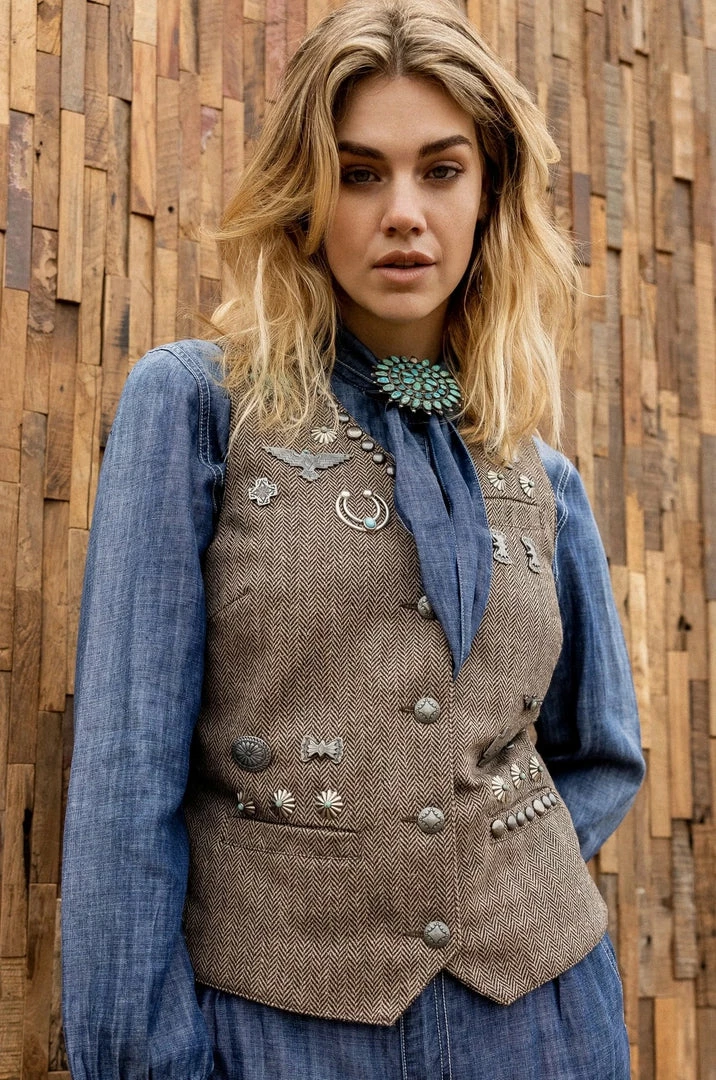 Double D Ranchwear Double D Ranch Pin Collector Vest