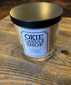 Okie Candle Shop Accessories Whiskey Leather Candle