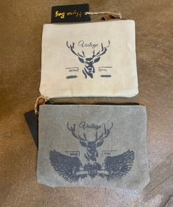 JJs Designs Myra Bag Vintage Reindeer Small Accessories