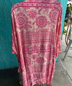 Ladies Ivy Jane Pink Duster O/S