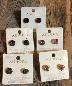 Aurora Swarovski Crystal Earrings Accessories