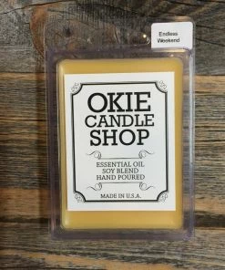 Okie Candle Shop Decor Endless Weekend Candles