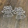 JJs Designs & Boutique Bell Cutout Earrings