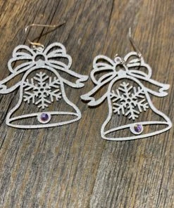 JJs Designs & Boutique Bell Cutout Earrings