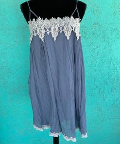 Kori Denim Blue Tank Top Ladies