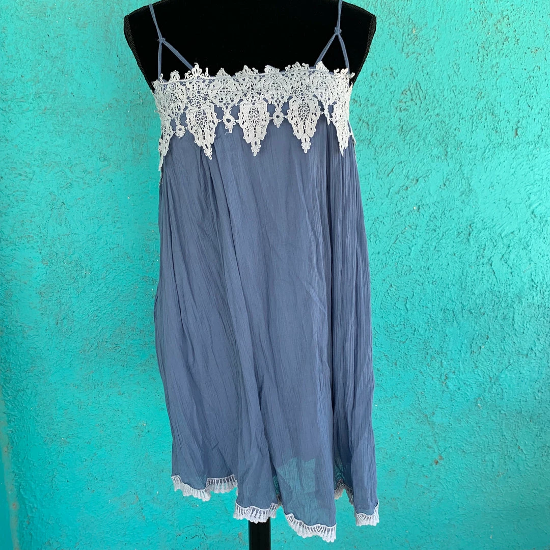 Kori Denim Blue Tank Top Ladies