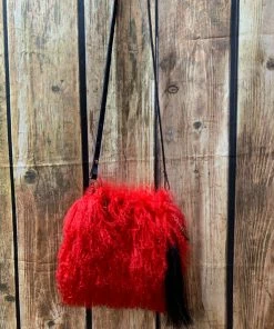 Espuela Bags Small Red Espuela Woolie Bag