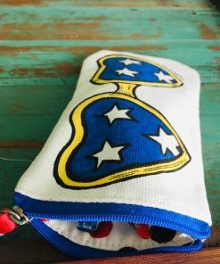 JJs Designs & Boutique American Flag Sunglass Holder Accessories