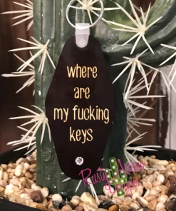 Rusty Arrow Designs Accessories Retro Hotel Motel Key Chains