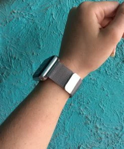 JJs Designs Silver Magnetic I Watch Band Accessories