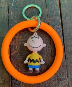 No.3 Rubber Neon Bracelets With Charlie Brown Accessories