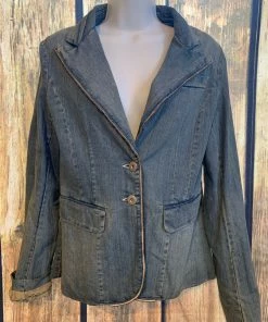 Miss Me Denim Blazer Ladies