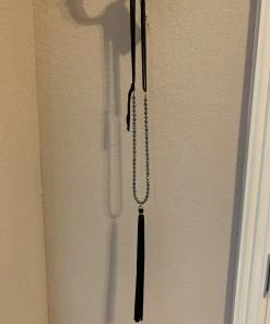 J Forks Designs J Forks Beaded Fringe Necklace