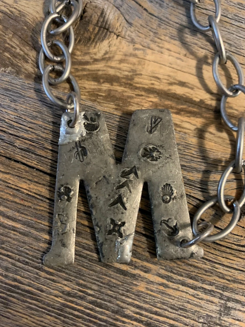 Art By Amy Jewelry Aztec “Initial” Necklace -various