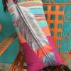 HiEnd Serape Feather Pillow Decor
