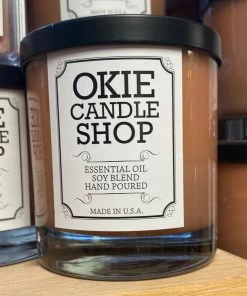 Okie Candle Shop Okie Leather Cowboy Bubbly Candles & Melts Decor