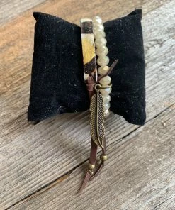 Sandra Ling Cheetah Hide Bracelet