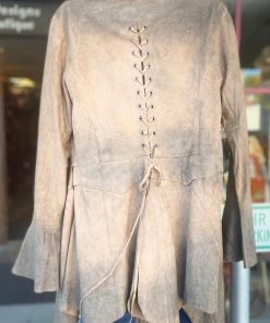 Vocal Long Sleeve Rough Rider Lace Up Back