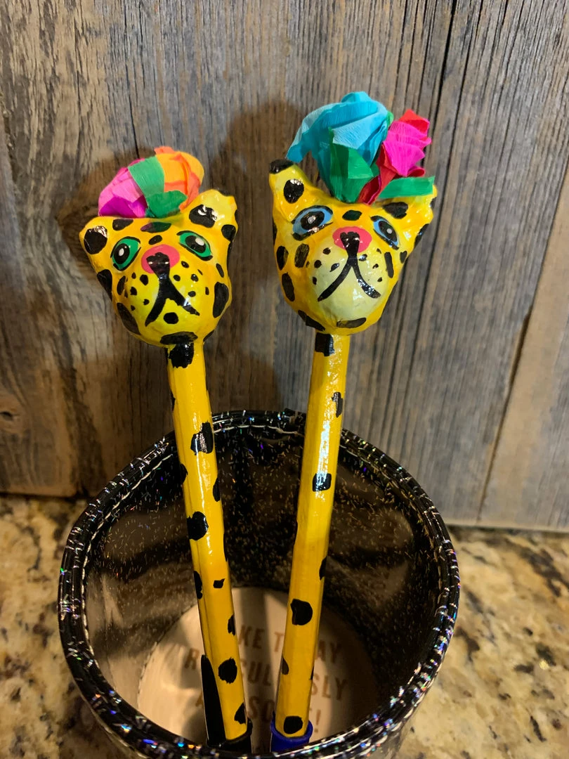 Accessories Paper Mache Ink Pens By Consuela