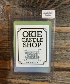 Okie Candle Shop Bare Bottom Cowboy Candles Decor