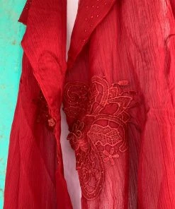 Red Pretty Angel Vest Ladies